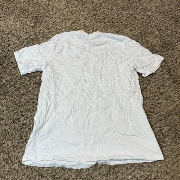 H&M White Purple Pisces Fish T-Shirt Women Size Small - Picture 2 of 3